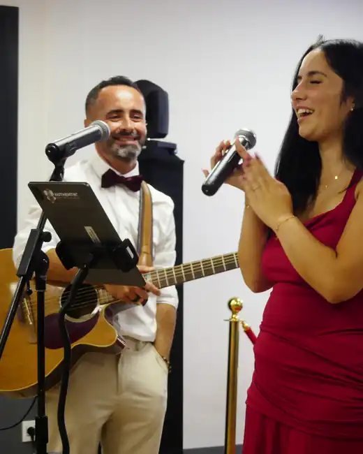 Live guitare-voix en duo pour une fête privée